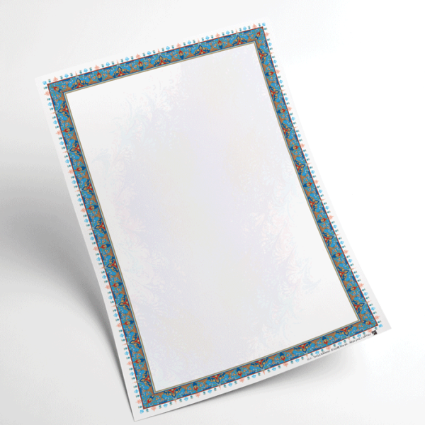 کاغذ تذهیب گلاسه کد H-3