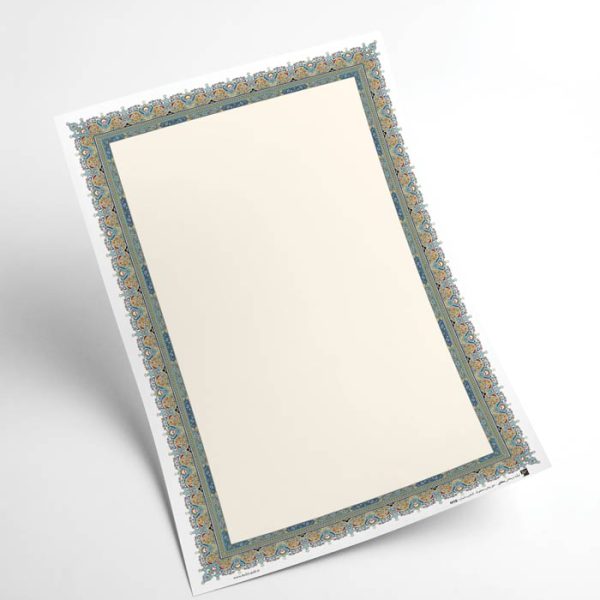 کاغذ تذهیب گلاسه کد H-18