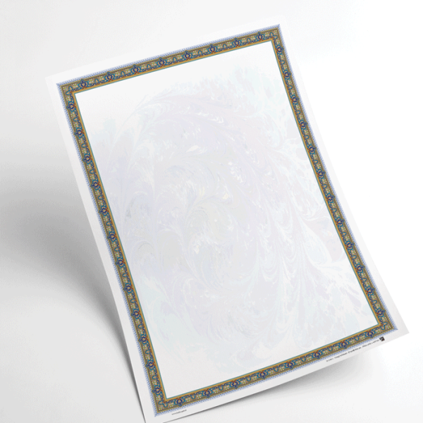 کاغذ تذهیب گلاسه کد H-238