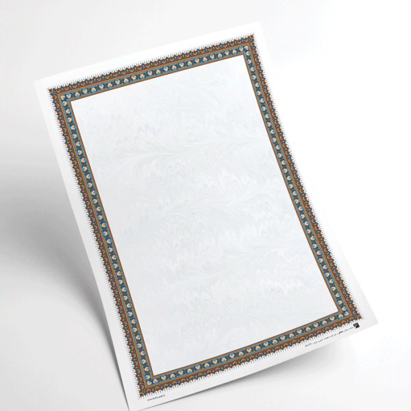 کاغذ تذهیب گلاسه کد H-275