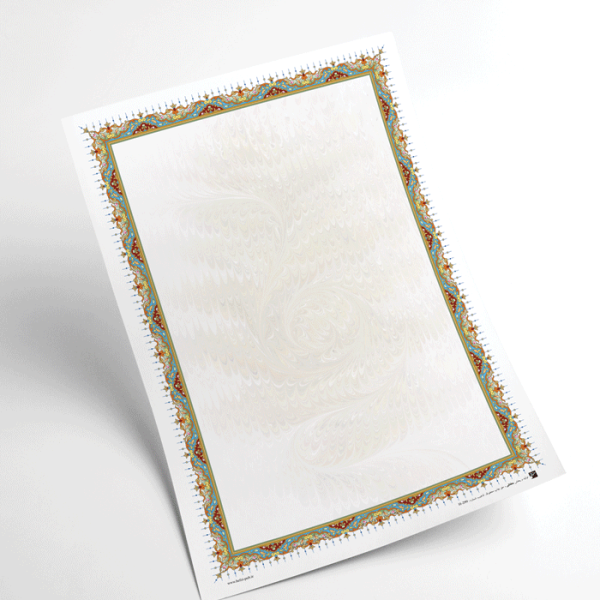 کاغذ تذهیب گلاسه کد H-290