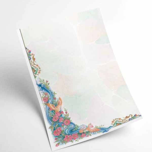 کاغذ تذهیب گلاسه کد 49