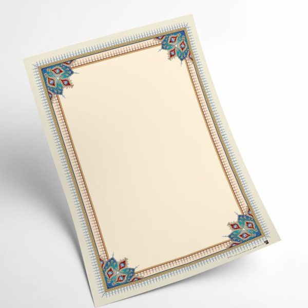 کاغذ تذهیب گلاسه کد H-11