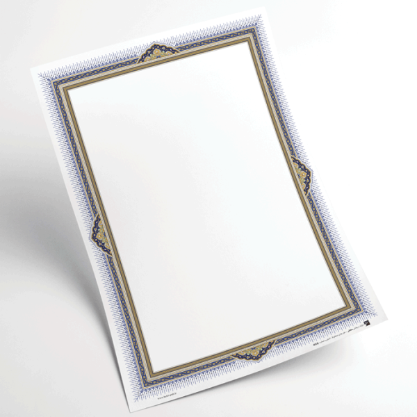 کاغذ تذهیب گلاسه کد H-14