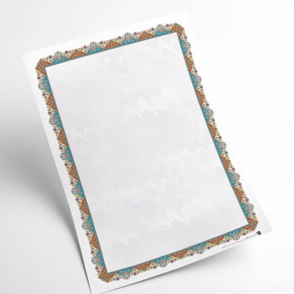 کاغذ تذهیب گلاسه کد H-20