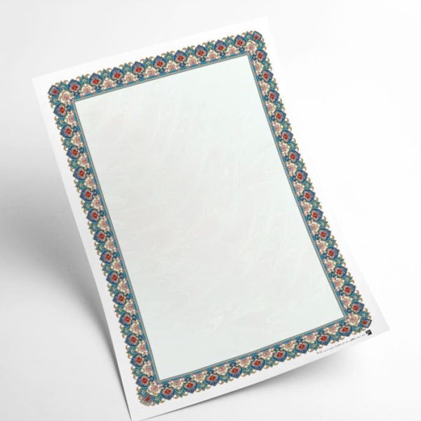 کاغذ تذهیب گلاسه کد H-22