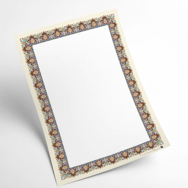 کاغذ تذهیب گلاسه کد H-26