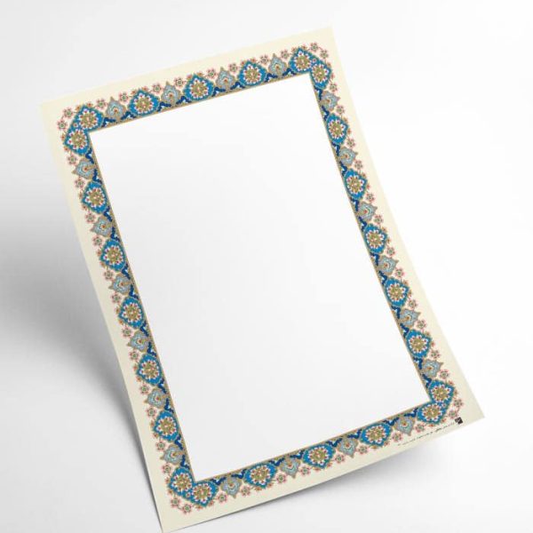 کاغذ تذهیب گلاسه کد H-32