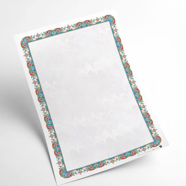 کاغذ تذهیب گلاسه کد H-35